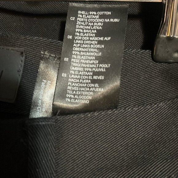 NWT Alexander Wang x HM Patterned Stretch Trendy Stylish black denim jeans 4 - Picture 6 of 6